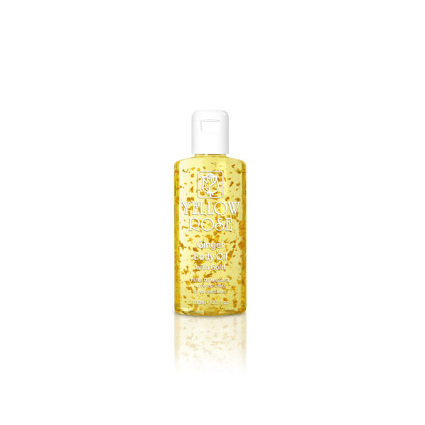 Yellow Rose Ginger Body Oil With Gold 100ml