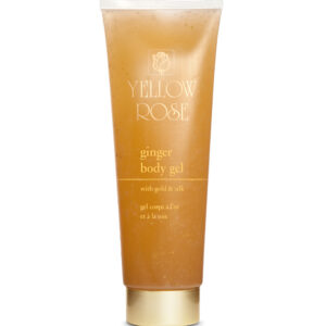 Yellow Rose Ginger Body Gel With Gold and Silk 250ml