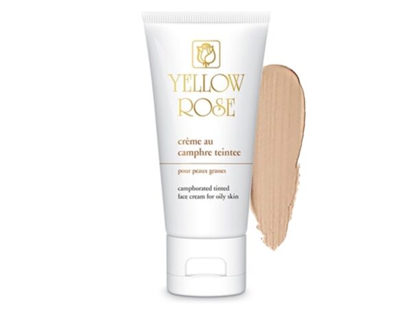 Yellow Rose Camphre Tinted Face Cream For Oily Skin 50ml